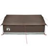 vidaXL Tente de camping 2 personnes marron imperm&eacute;able