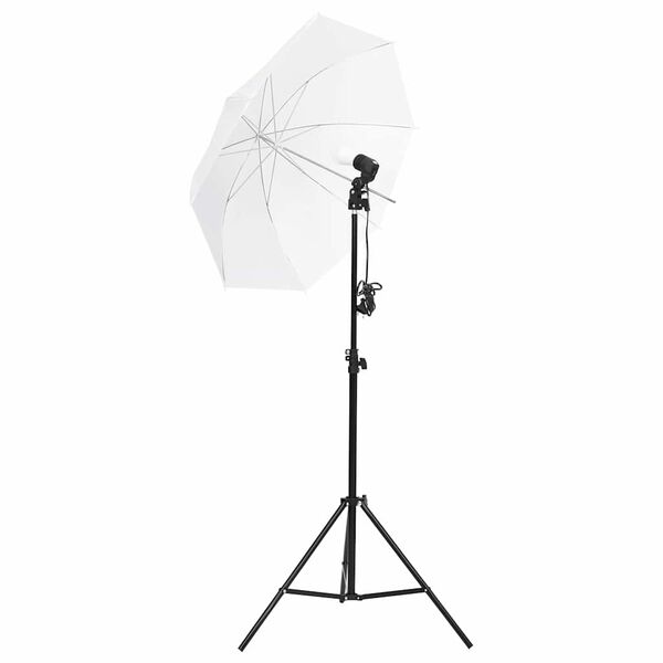 vidaXL Kit de studio photo avec &eacute;clairage toile de fond et r&eacute;flecteur