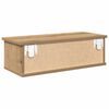 vidaXL Armoire murale ch&ecirc;ne artisanal 60x26x18,5 cm bois d'ing&eacute;nierie