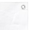 vidaXL B&acirc;che 260 g/m&sup2; 3x5 m Blanc PEHD