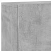 vidaXL Unit&eacute;s murales TV 5 pcs gris b&eacute;ton bois d'ing&eacute;nierie