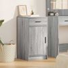 vidaXL Buffet Gris Sonoma 40 x 40.5 x 75 cm Bois d'ing&eacute;nierie