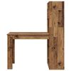 vidaXL Bureau Bois Ancien 122 x 67 x 145 cm Bois d'ing&eacute;nierie
