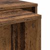 vidaXL Ensemble de tables basses 2 pcs Bois ancien Bois d'ing&eacute;nierie