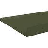 vidaXL &Eacute;tag&egrave;re flottante 4 pcs Vert olive 30 x 18 x 2,5 cm Acier