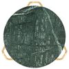 vidaXL Table basse Vert 40x40x40 cm Pierre v&eacute;ritable et texture marbre