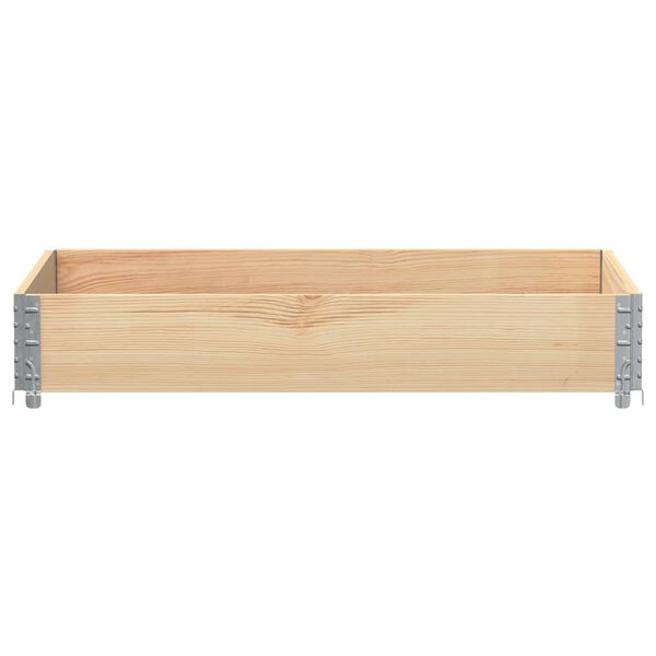 vidaXL Jardini&egrave;re 120x80 cm bois massif de pin