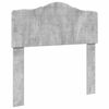 vidaXL Cadre de lit B&eacute;ton 90 x 200 cm Bois de pin massif