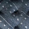 vidaXL Canap&eacute; modulaire 4 pcs Impression Indigo tissu