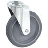 vidaXL 16 pcs Roulettes pivotantes &agrave; trou de boulon 125 mm