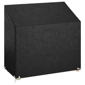 vidaXL Housse de banc de jardin 8 &oelig;illets 130x70x70/88 cm poly&eacute;thyl&egrave;ne