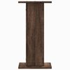vidaXL Supports de haut-parleurs 2 pcs ch&ecirc;ne marron bois d'ing&eacute;nierie