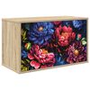 vidaXL Meuble TV mural KIEL 69 x 33 x 40 cm Ch&ecirc;ne Sonoma