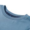 T-shirt enfants &agrave; manches longues bleu moyen 104