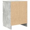 vidaXL Meuble TV gris b&eacute;ton 40x35x54 cm bois d'ing&eacute;nierie