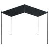 vidaXL Auvent tente belv&eacute;d&egrave;re 3x3 m Acier Anthracite