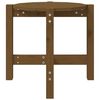 vidaXL Table basse Marron miel &Oslash; 52,5x45 cm Bois massif de pin