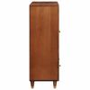 vidaXL Buffet Haut Marron 60 x 33,5 x 100 cm Bois de mangue massif