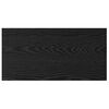 vidaXL &Eacute;tag&egrave;re &agrave; livres 4 pcs Noir 60 x 30 x 1,5 cm Bois d'ing&eacute;nierie