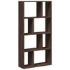 vidaXL Bibliothèque chêne marron 60x20x120 cm bois d'ingénierie
