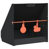 vidaXL Attrape-plombs Noir 31 x 23 x 31,5 cm Acier