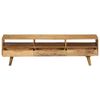 vidaXL Meuble TV Bois de manguier massif 140x30x41 cm