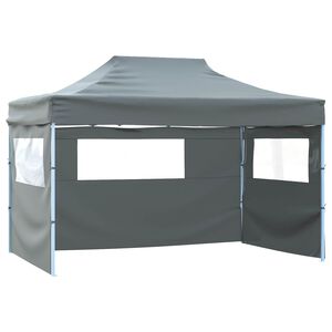 vidaXL Tente de f&ecirc;te Anthracite 291 x 431 x 315 cm Tissu Oxford