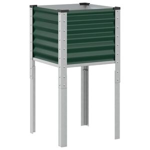 vidaXL Jardini&egrave;re Vert 45x45x88 cm Acier