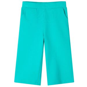 vidaXL Pantalon &agrave; jambes larges pour enfants menthe 116