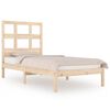 vidaXL Cadre de lit sans matelas 90x200 cm bois de pin massif