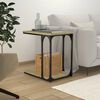 vidaXL Table d'appoint Ch&ecirc;ne sonoma 50x35x52 cm Bois d'ing&eacute;nierie