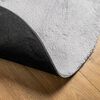 vidaXL Tapis HUARTE &agrave; poils courts doux et lavable gris &Oslash; 120 cm