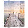 vidaXL Cloison de s&eacute;paration pliable 160 x 170 cm Lac