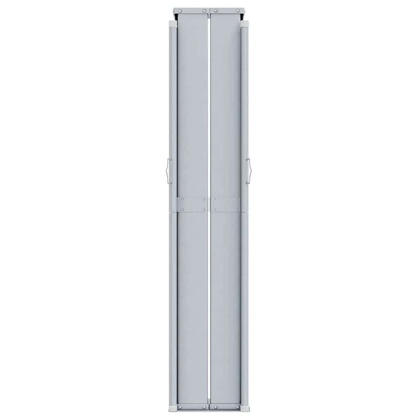 vidaXL Auvent lat&eacute;ral r&eacute;tractable Cr&egrave;me 180x1200 cm