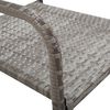 vidaXL Ensemble &agrave; manger de jardin 7 pcs Anthracite