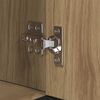 vidaXL Ensemble de mobilier de salle de bain Ch&ecirc;ne artisanal