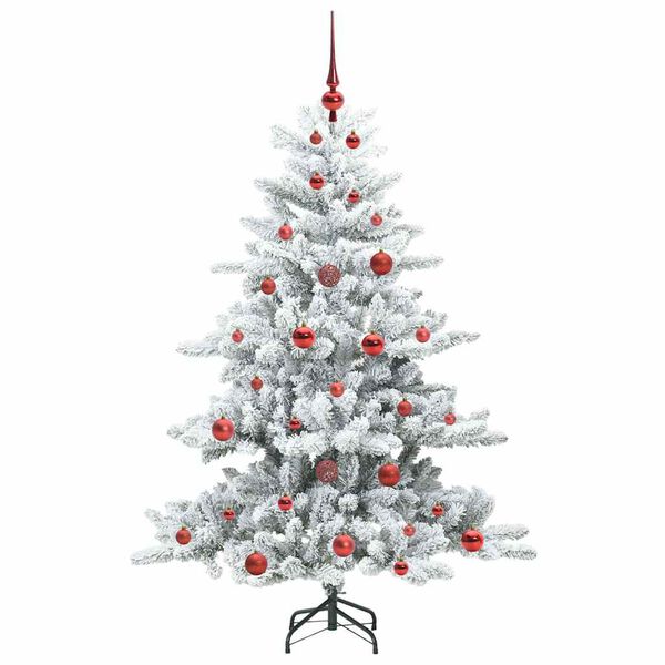 vidaXL Sapin de No&euml;l Artificiel &agrave; Branches Articul&eacute;es Blanc 150 cm