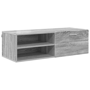 vidaXL Cabinet en Bois 100,5 x 39 x 30 cm Gris Sonoma