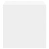 vidaXL Armoire murale Blanc 37x37x37 cm Bois d&rsquo;ing&eacute;nierie