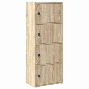 vidaXL Biblioth&egrave;que ch&ecirc;ne sonoma 40x24x102 cm bois d'ing&eacute;nierie