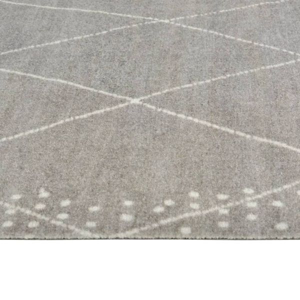 vidaXL Tapis de cuisine lavable impression losange 60x180 cm velours