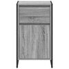 vidaXL Buffet Gris Sonoma 81 x 36 x 150.5 cm Bois d'ing&eacute;nierie
