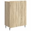 vidaXL Buffet Ch&ecirc;ne Sonoma 66 x 34,5 x 92 cm Bois d'ing&eacute;nierie