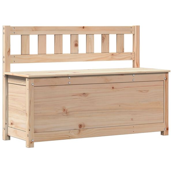 vidaXL Banc 110x41x76,5 cm Bois de pin massif