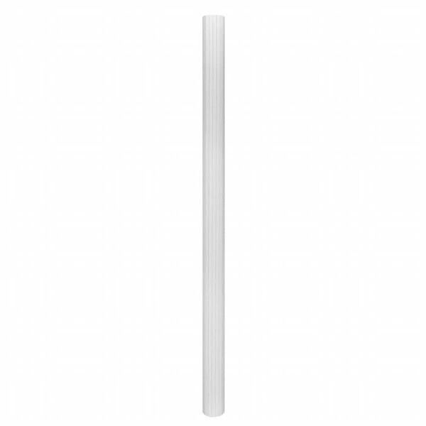 vidaXL Cloison de s&eacute;paration bambou blanc largeur 250 cm hauteur 165 cm
