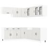 vidaXL Ensemble d'armoires de cuisine 11 pcs Kalmar bois d'ing&eacute;nierie