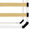 vidaXL Cadre de lit sans matelas blanc m&eacute;tal 200x200 cm