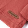 T-shirt enfants à manches longues henné 104