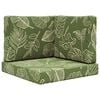 vidaXL Coussin de canap&eacute; d'ext&eacute;rieur Polyester Mod&egrave;le feuille