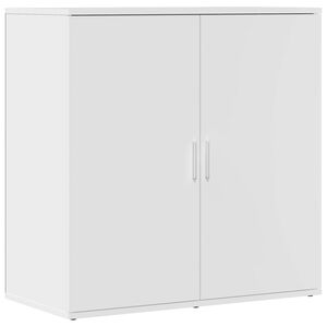 vidaXL Buffet blanc 79x38x80 cm bois d&rsquo;ing&eacute;nierie